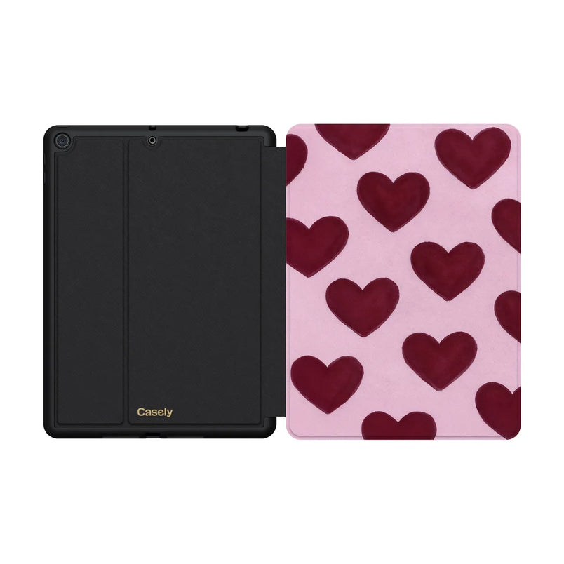 Whole Lotta Love | Plum Hearts iPad Case