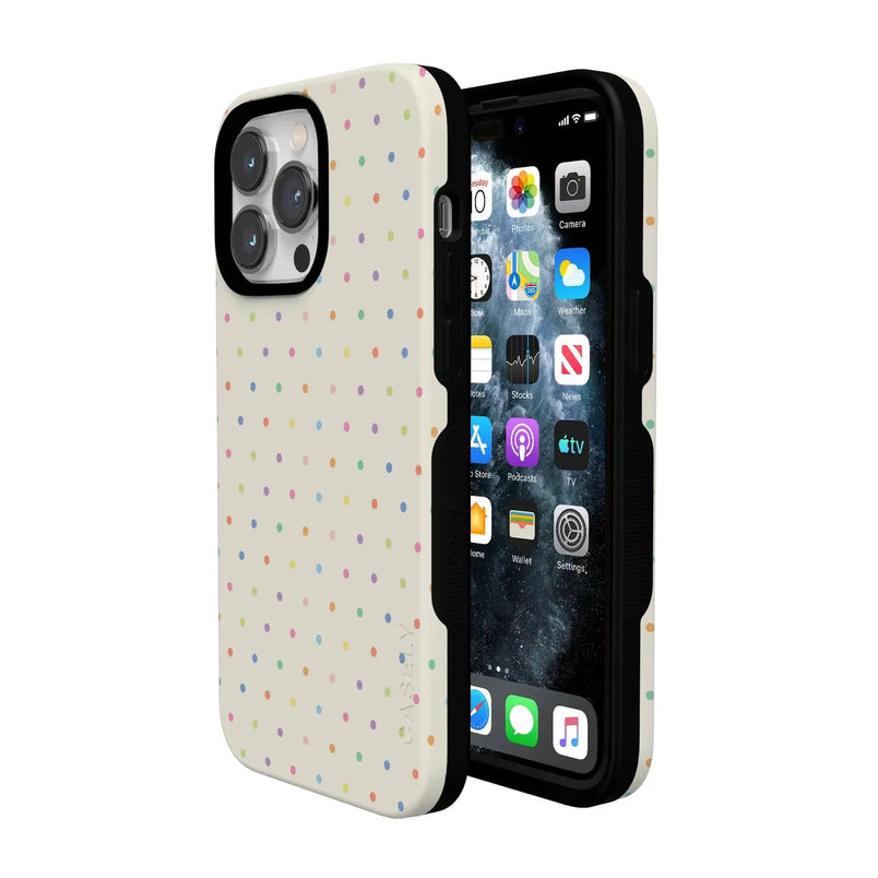 On the Dot | Rainbow Polka Dot Case