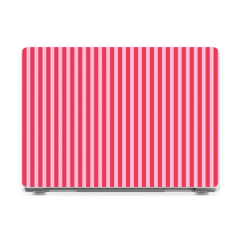 Perfect Stripes | Pink Stripes Laptop Shell - 16" MacBook Pro