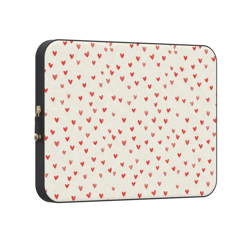 Love Letters | Doodle Hearts Laptop Case