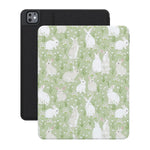 Hop to it | Green Bunny iPad Case