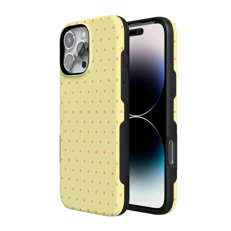 On the Dot | Yellow Polka Dot Case