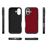 On the Dot | Maroon Polka Dot Case