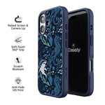 Midnight Reef | Shark Print Case