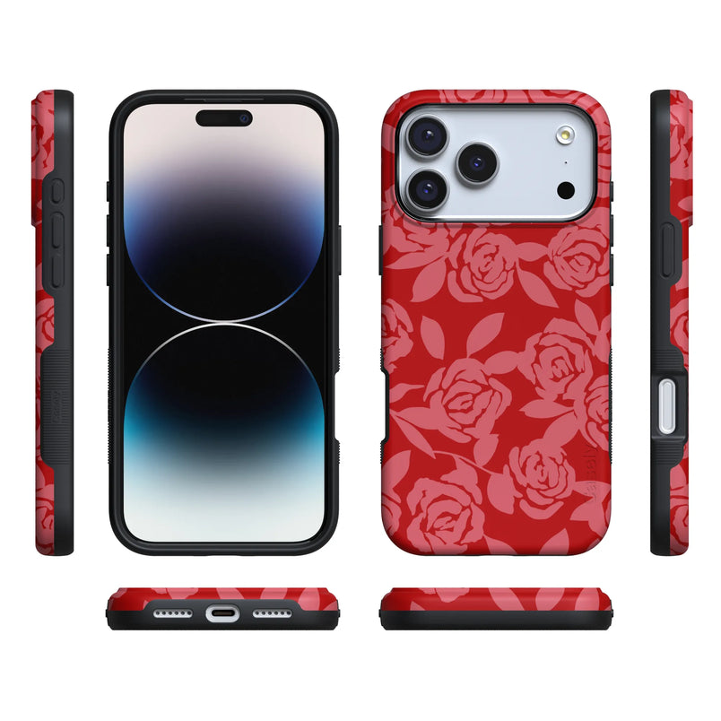 final-rose-red-pink-floral-case B-321QQ-MS