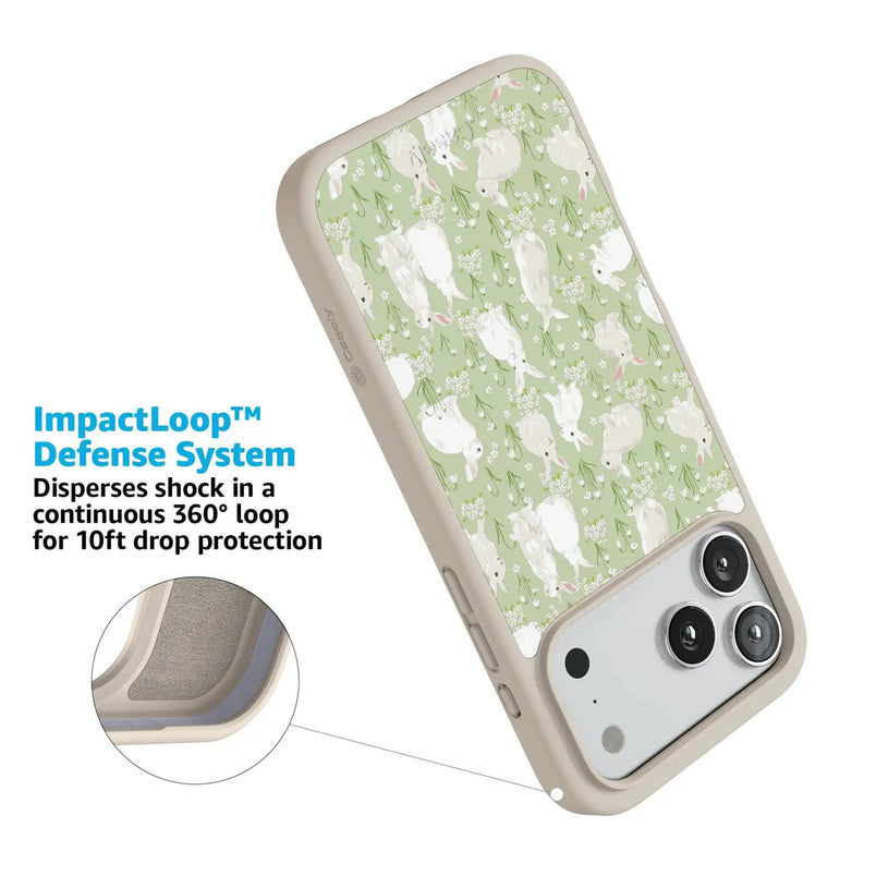 Hop to it | Green Bunny Case