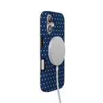 On the Dot | Navy Polka Dot Case