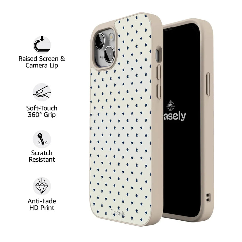 Tiny Stars | Blue & White Case