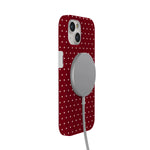 On the Dot | Maroon Polka Dot Case