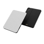 On the Dot | White Polka Dot iPad Case