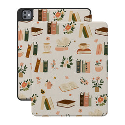 Cozy Fiction | Books & Blooms iPad Case