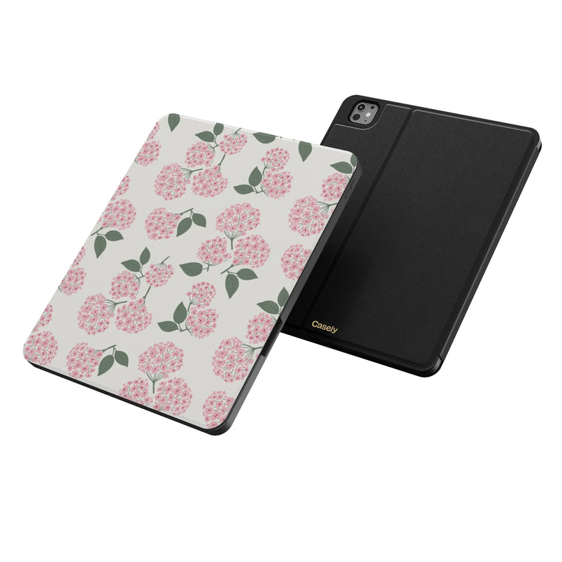 Nantucket Cottage | Pink Hydrangea iPad Case