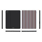 Sunday in Brooklyn | Blue Stripes iPad Case