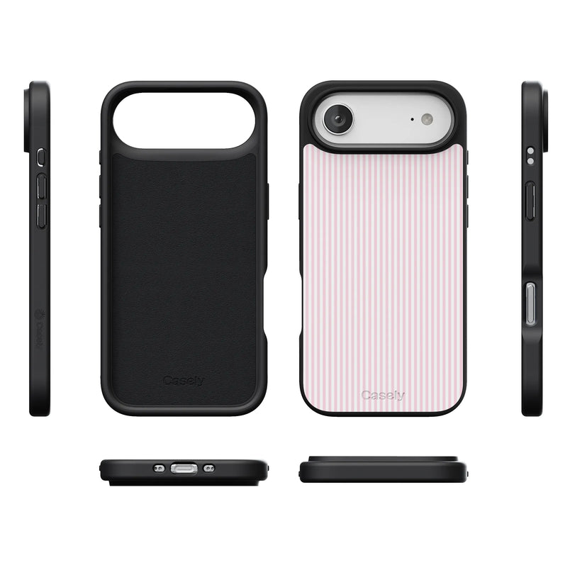 Stripes and the City | Light Pink Pinstripe Case