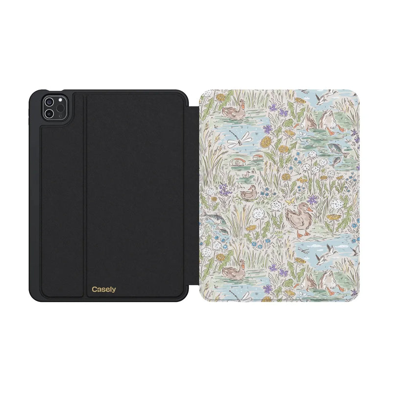 The Waddle Path | Duck Pond iPad Case