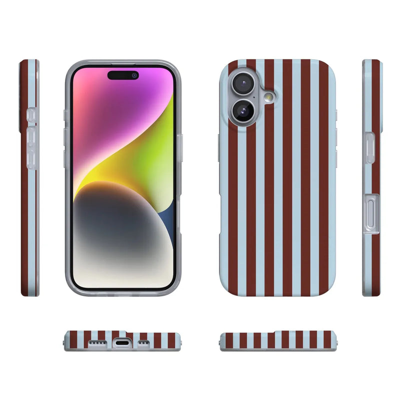 Sunday in Brooklyn | Chocolate Stripes Case