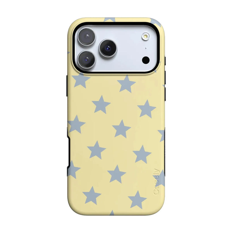 Shine Bright | Butter Yellow Stars Case - iPhone 17 Pro