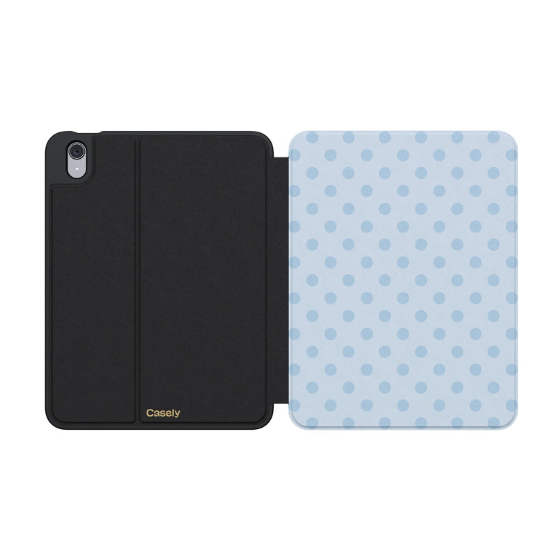 Spotted in SoHo | Light Blue Polka Dot iPad Case