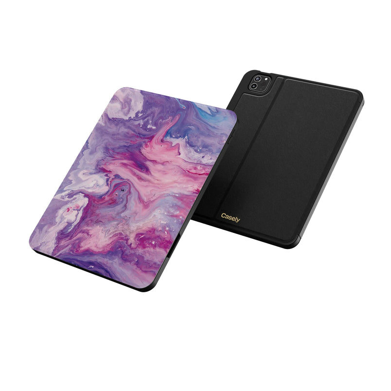 Tie Dying Over You | Purple Marble iPad Case