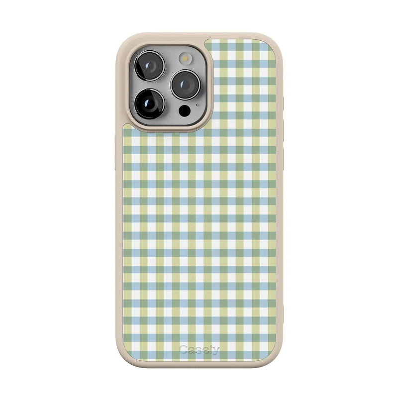 Pastel Picnic | Blue & Green Gingham Case