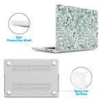 Sage Garden | Green Floral Laptop Shell