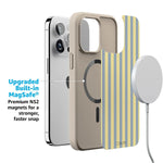 Coastline Stripes | Blue & Yellow Case