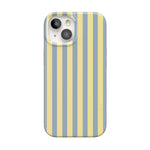 Coastline Stripes | Blue & Yellow Case - iPhone 13