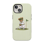 Bear on the Green | Clubhouse Case - iPhone 15