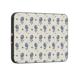 Seaside Stitch | Vintage Roses Laptop Case