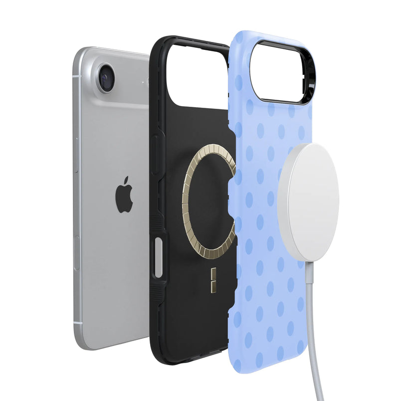 Spotted in SoHo | Periwinkle Polka Dot Case