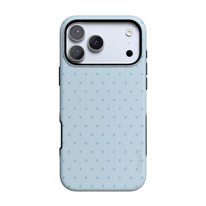 Blue Monochrome Polka Dot Case