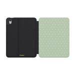 On the Dot | Green Polka Dot iPad Case
