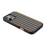Go New York | Blue & Orange Stripes Case