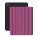 Stripes and the City | Pink & Purple Pinstripe iPad Case - iPad Pro 12.9" (M2, 2022)