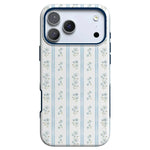 Cottage Stripe | Blue Floral Case