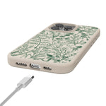 Sage Garden | Green Floral Case