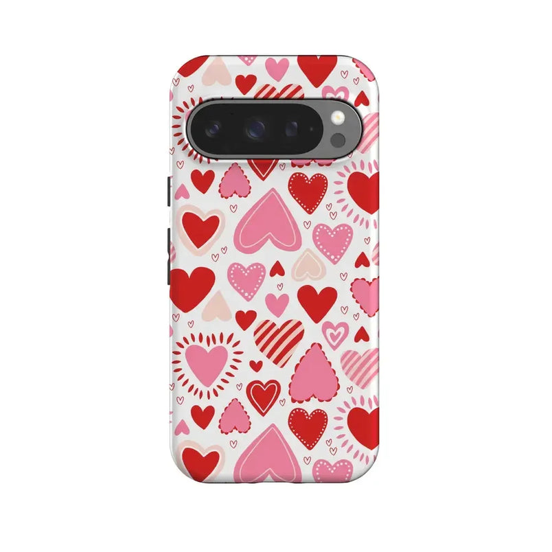 Love Struck | Heart Stickers Case