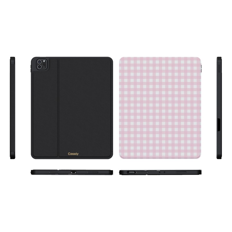 Pink Plaid | Sunday Best iPad Case
