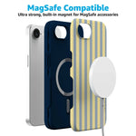 Coastline Stripes | Blue & Yellow Case