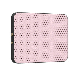 On the Dot | Pink Polka Dot Laptop Case