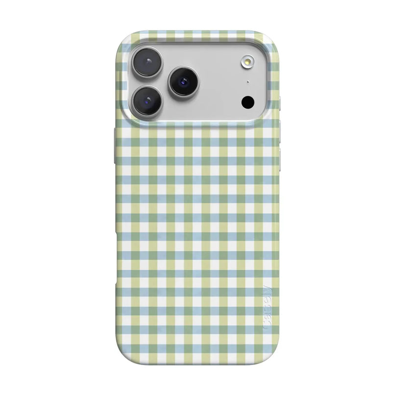 Pastel Picnic | Blue & Green Gingham Case