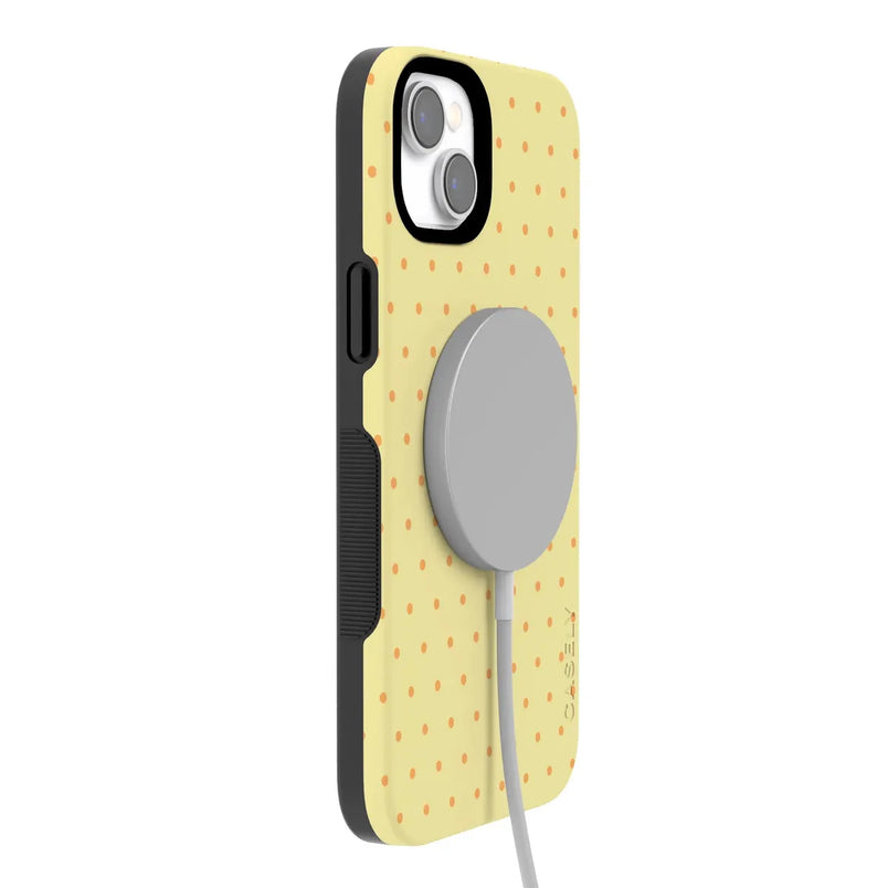 On the Dot | Yellow Polka Dot Case