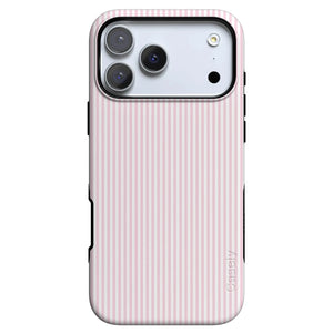 Stripes and the City | Light Pink Pinstripe Case