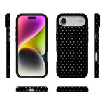 On the Dot | Black Polka Dot Case
