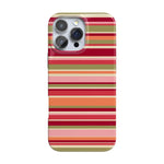 Citrus Stripes | Poolside Print Case - iPhone 16 Pro