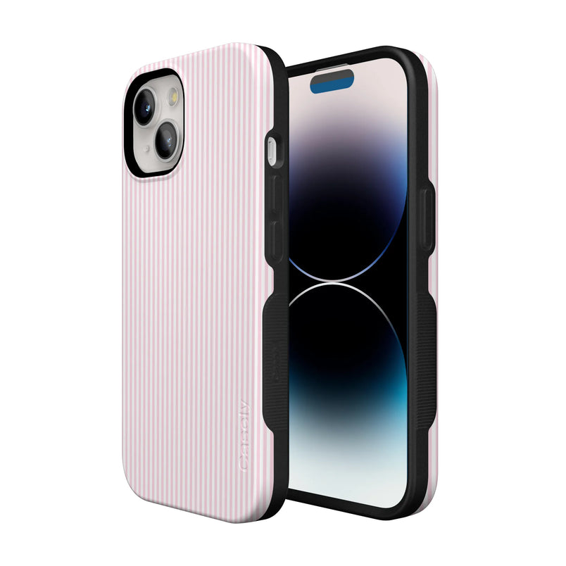 Stripes and the City | Light Pink Pinstripe Case