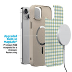 Pastel Picnic | Blue & Green Gingham Case