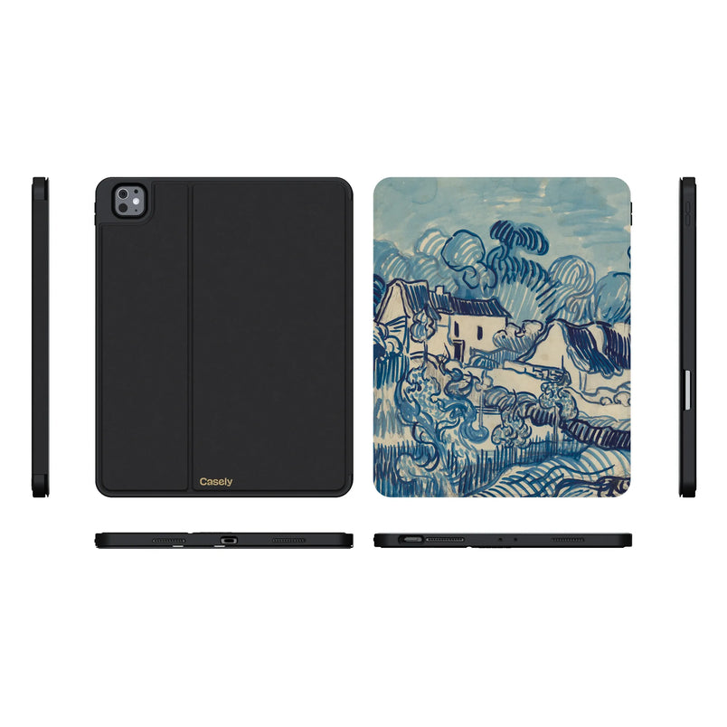 Van Gogh | Landscape With Houses iPad Case