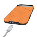 On the Dot | Orange Polka Dot Case