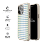 Pastel Picnic | Blue & Green Gingham Case